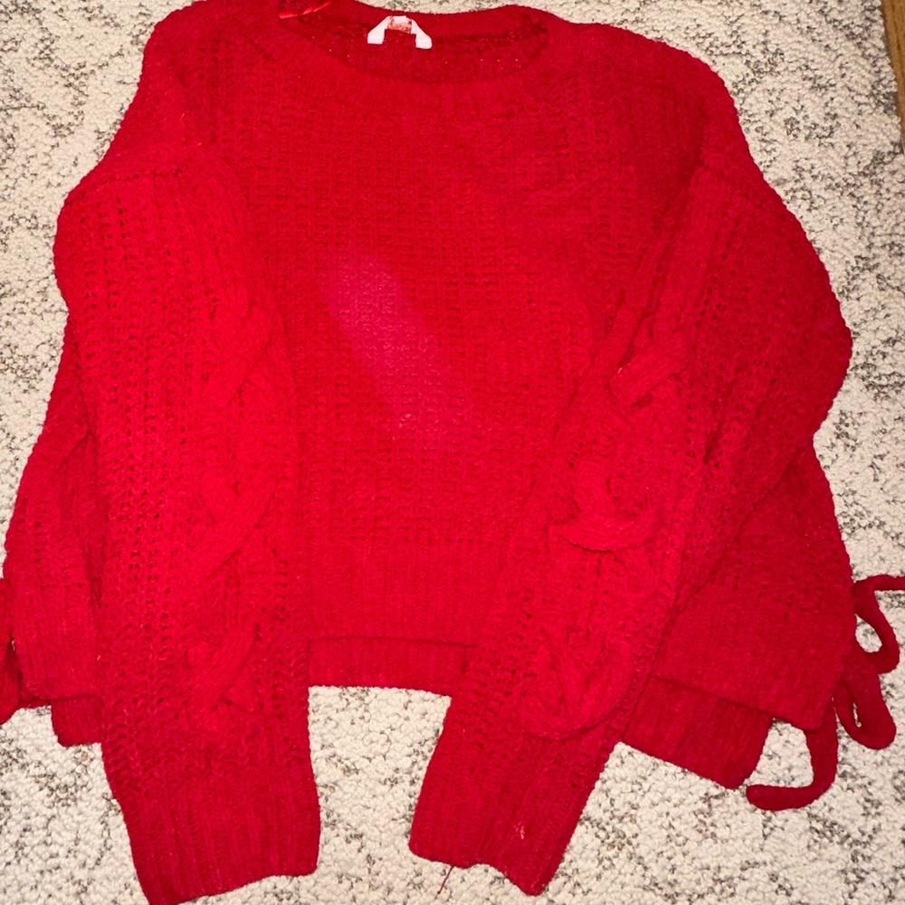 Red Sweater, Size Large